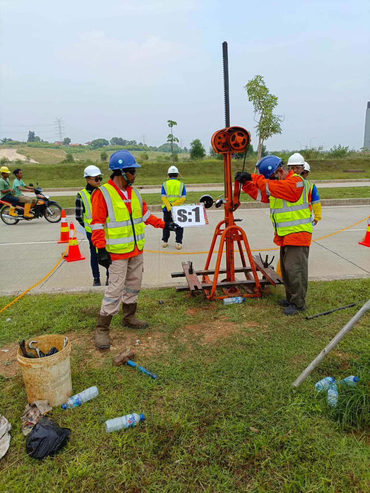 cone penetration test sondir